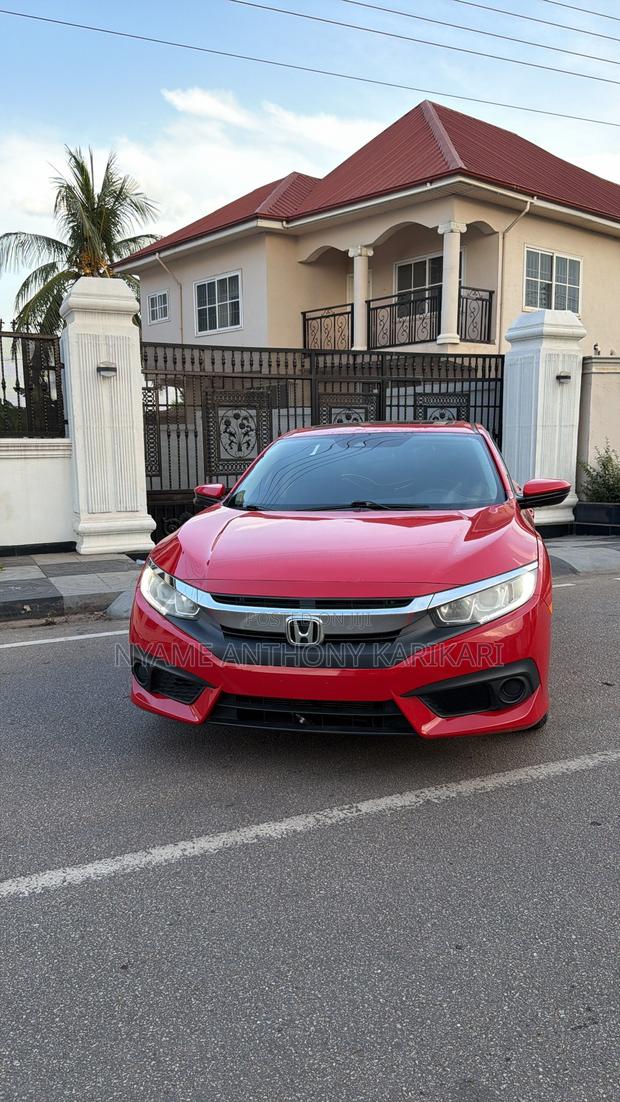 Honda Civic EX 4dr Sedan (2.0L 4cyl) 2017 Red