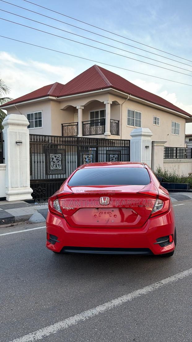 Honda Civic EX 4dr Sedan (2.0L 4cyl) 2017 Red