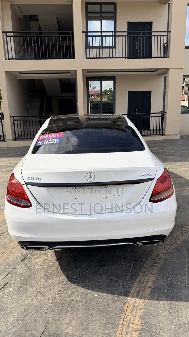 Mercedes-Benz C300 Sport 4Matic Sedan AWD (2.0L 4cyl 7A) 2017 White