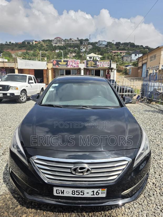 Hyundai Sonata Sport 2.0T Sedan FWD (2.0L 4cyl 6A) 2017 Black
