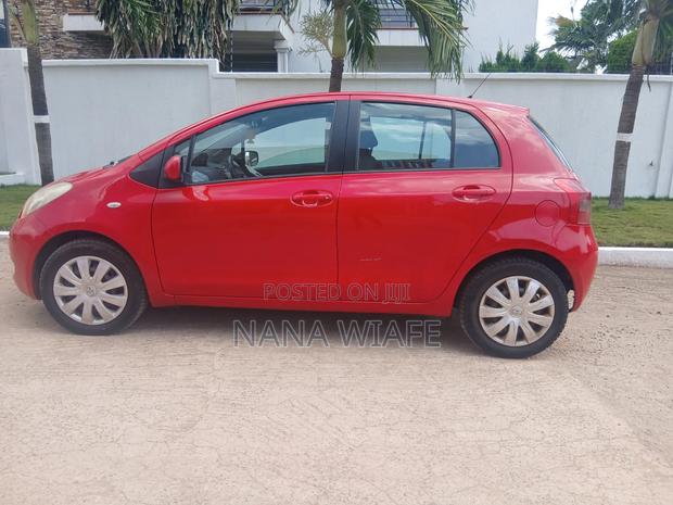 Toyota Yaris 2008 Red