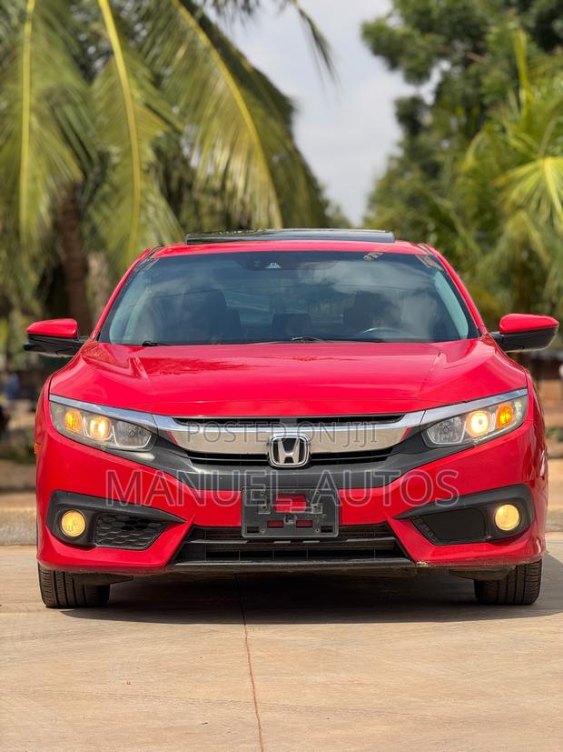 Honda Civic EX Sedan 2018 Red