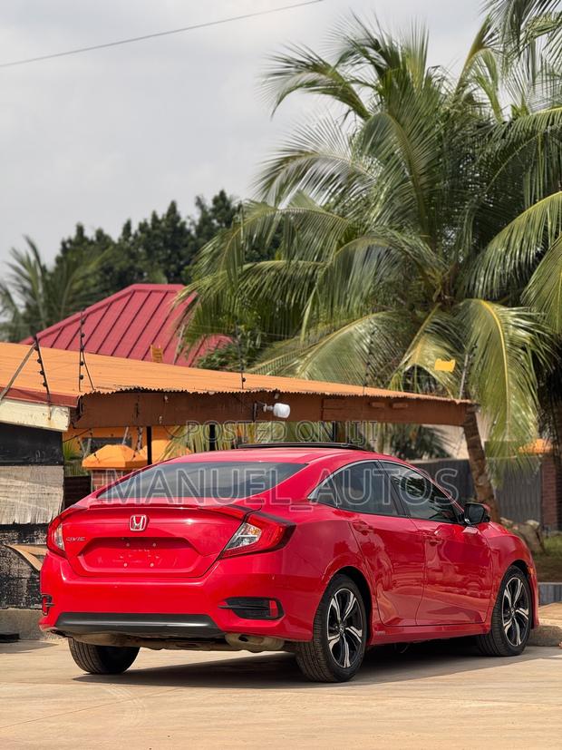 Honda Civic EX Sedan 2018 Red