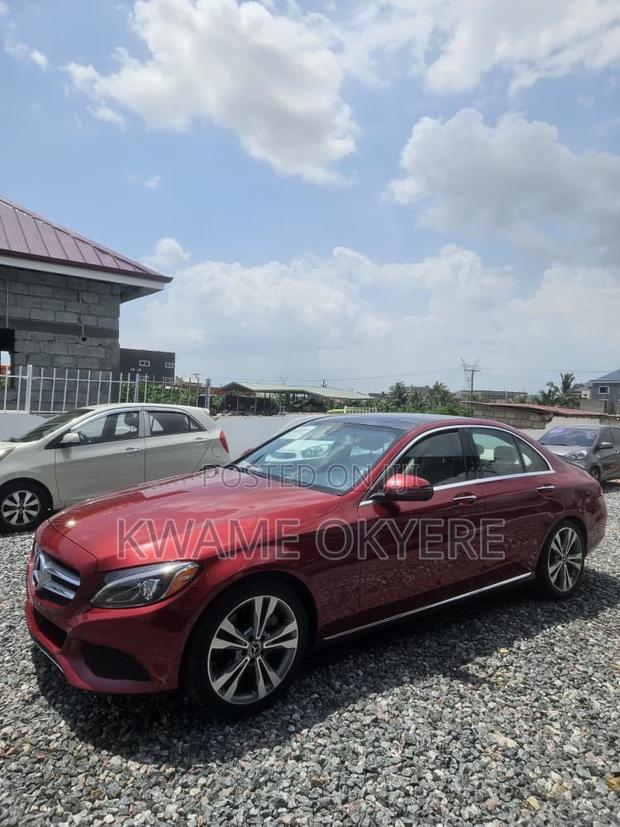 Mercedes-Benz C300 Base C300 RWD Sedan 2018 Burgundy