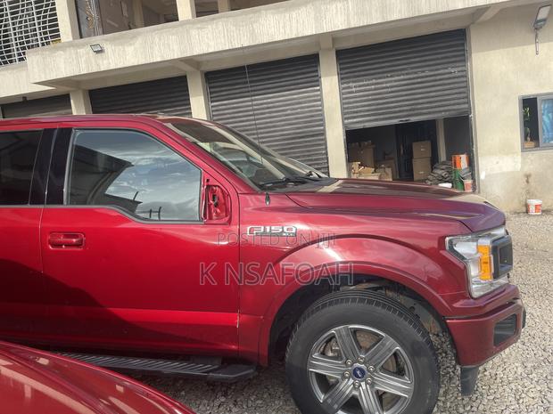Ford F-150 XLT 4x2 SuperCab Styleside 8 ft. box 163 in. WB 2018 Red