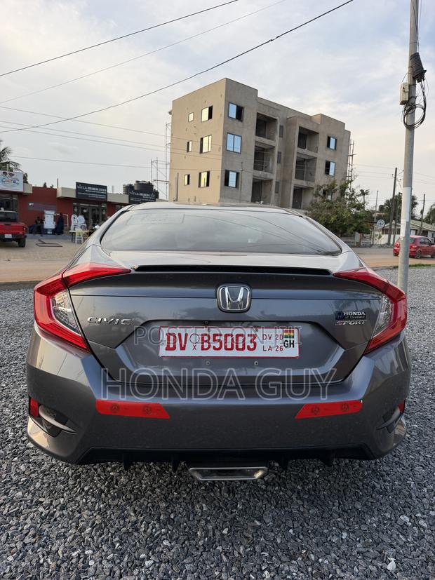Honda Civic Sport Sedan 2019 Gray