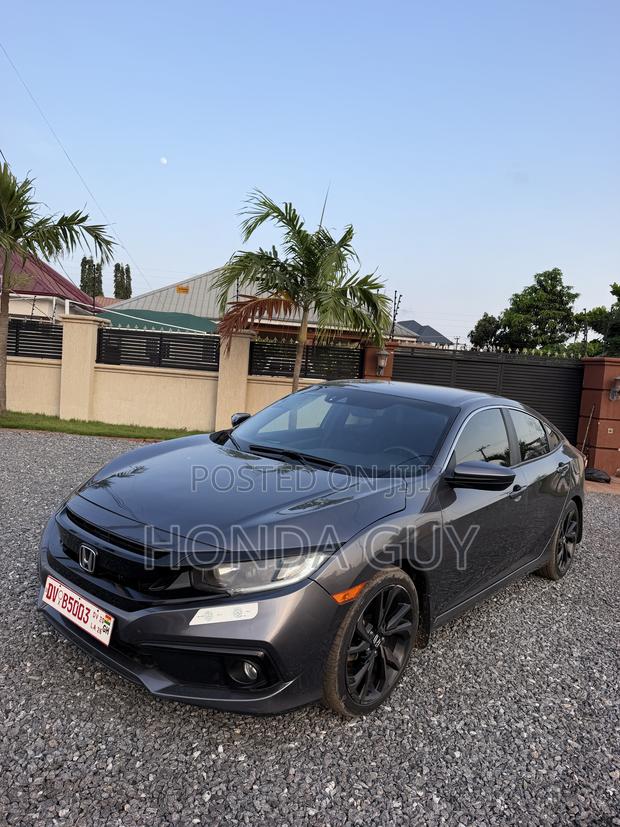 Honda Civic Sport Sedan 2019 Gray