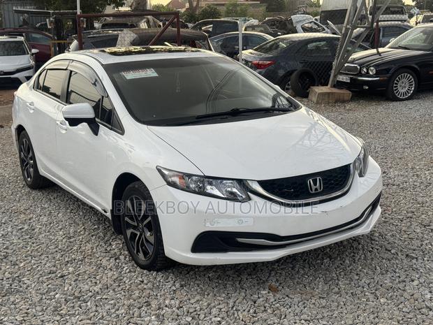 Honda Civic EX-L 4dr Sedan (1.8L 4cyl CVT) 2015 White