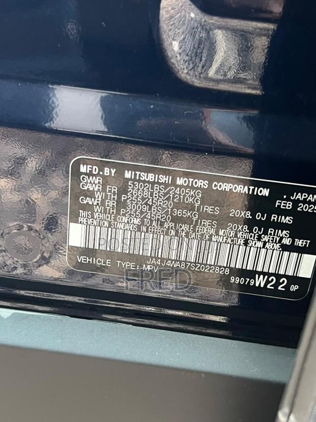 Mitsubishi Outlander SEL AWD 2025 Blue