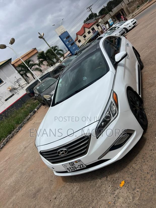 Hyundai Sonata 2015 White