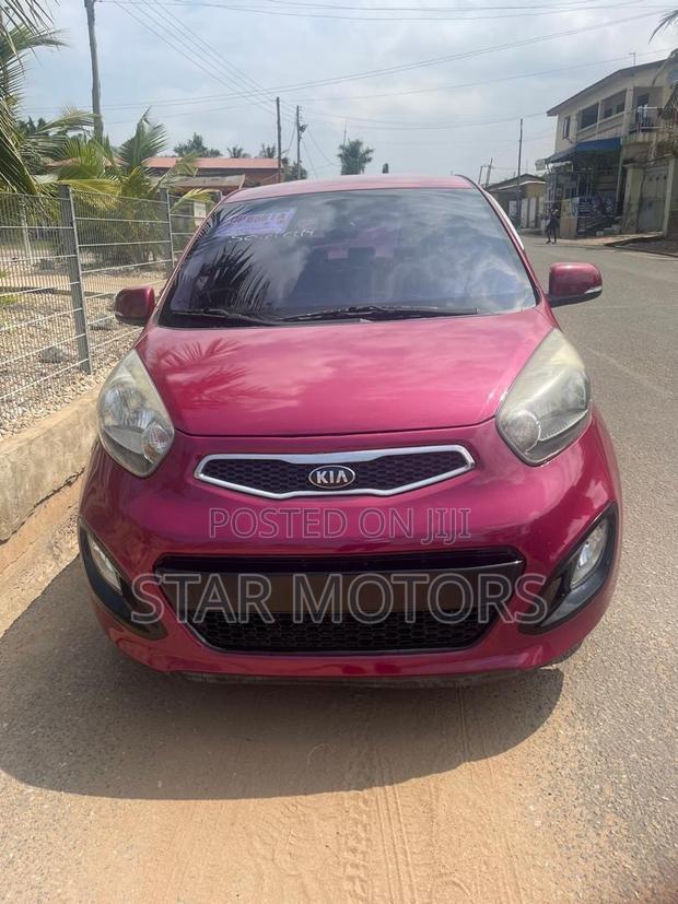Kia Morning 2014 Red