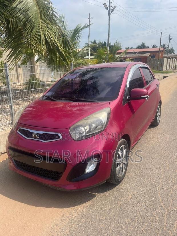 Kia Morning 2014 Red