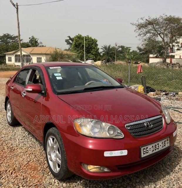Toyota Corolla 1.6 VVT-i 2007 Red