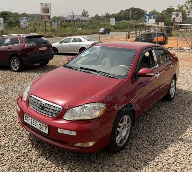Toyota Corolla 1.6 VVT-i 2007 Red