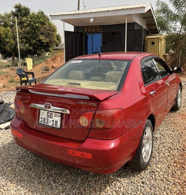 Toyota Corolla 1.6 VVT-i 2007 Red