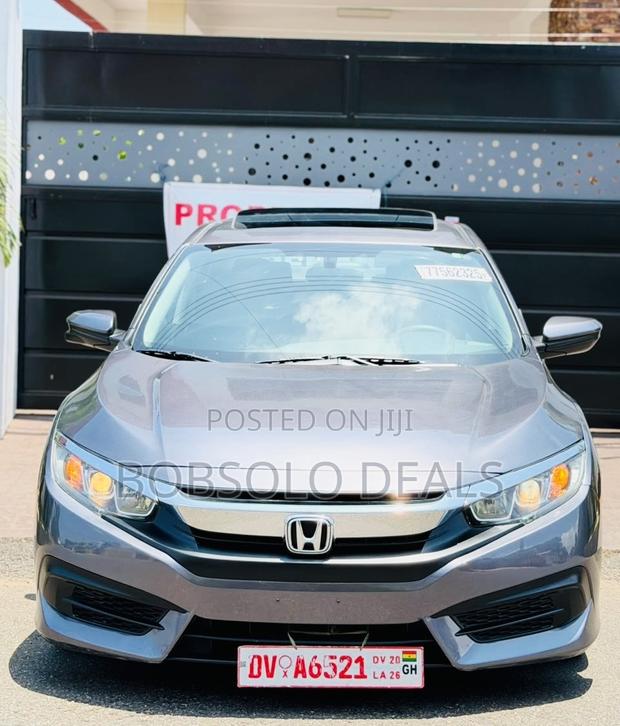 Honda Civic EX 4dr Sedan (2.0L 4cyl) 2017 Silver