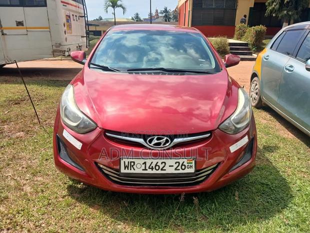 Hyundai Elantra 2014 Red