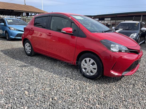 Toyota Vitz 1.3 AWD 3dr 2016 Red