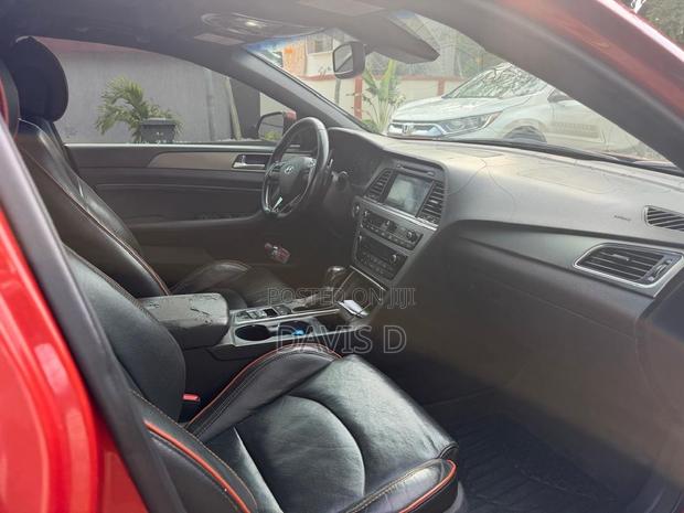 Hyundai Sonata Limited 2.0T Seban (2.0L 4cyl 6A) 2017 Red