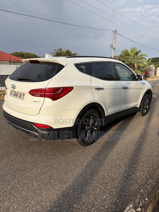 Hyundai Santa Fe Limited 4dr SUV (3.3L 6cyl 6A) 2015 White