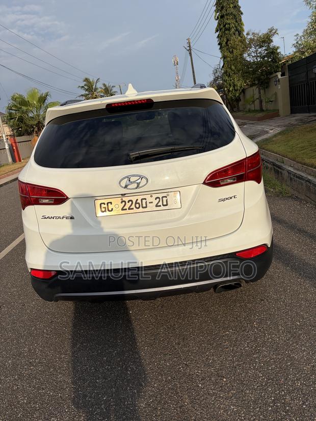 Hyundai Santa Fe Limited 4dr SUV (3.3L 6cyl 6A) 2015 White