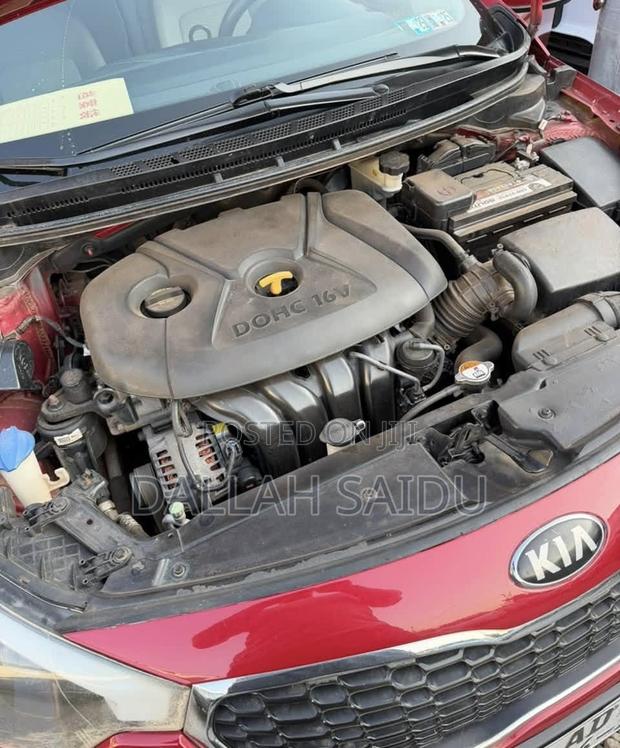 Kia Forte EX Sedan 2017 Red