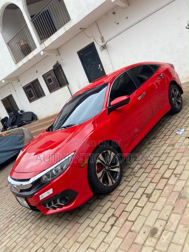 Honda Civic EX 4dr Sedan (2.0L 4cyl) 2017 Red