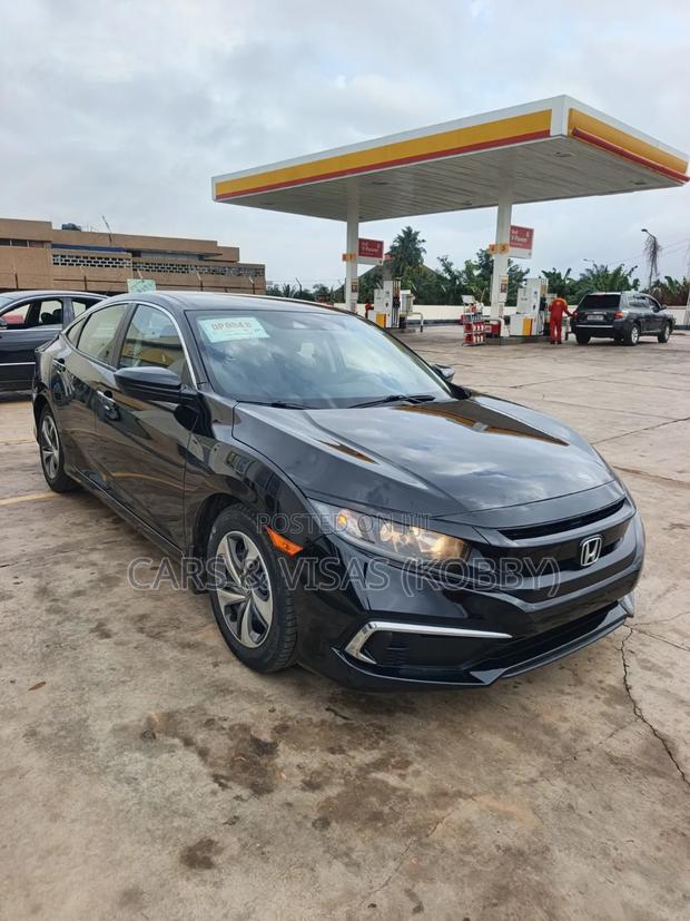Honda Civic LX Sedan 2020 Black