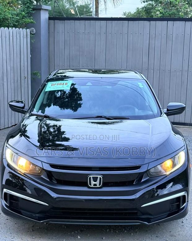 Honda Civic LX Sedan 2020 Black
