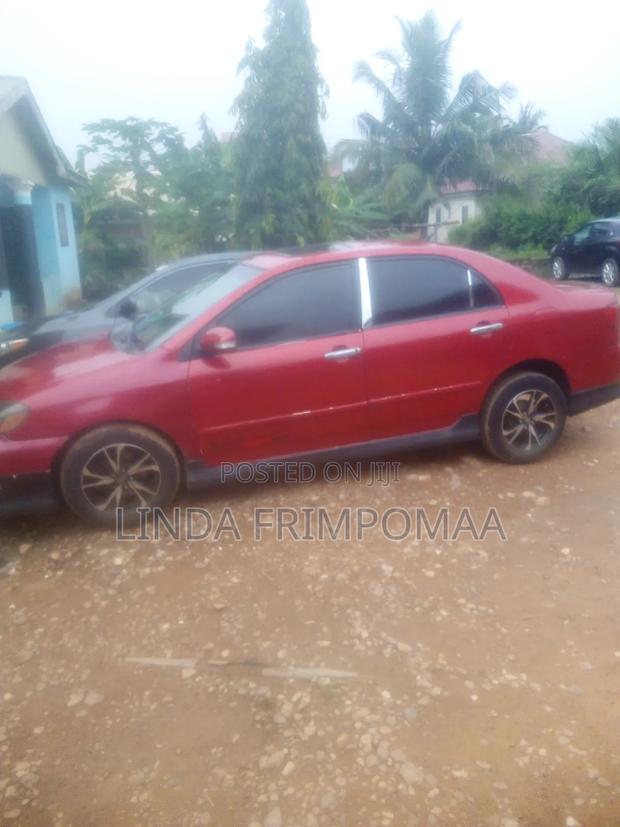 Toyota Corolla S 2007 Red