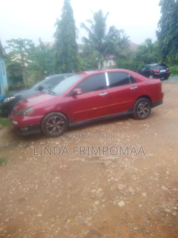 Toyota Corolla S 2007 Red