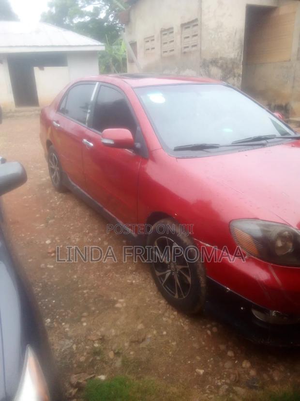 Toyota Corolla S 2007 Red