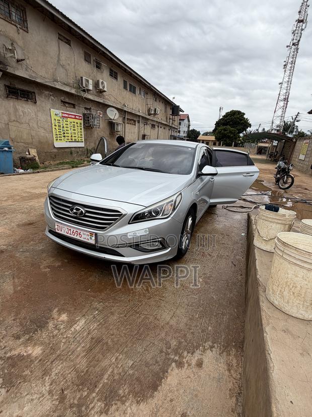 Hyundai Sonata Limited 2.0T Seban (2.0L 4cyl 6A) 2017 Silver