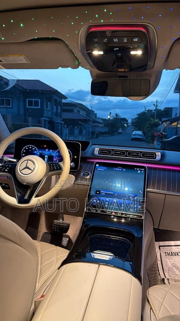 Mercedes-Benz S-Class S 580 4MATIC 2021 Burgundy