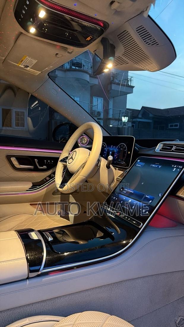 Mercedes-Benz S-Class S 580 4MATIC 2021 Burgundy