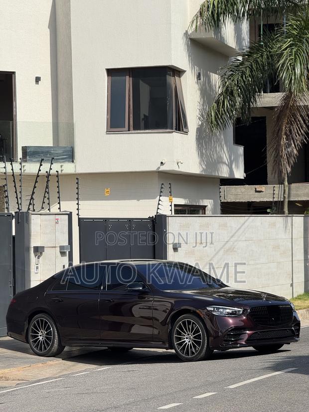 Mercedes-Benz S-Class S 580 4MATIC 2021 Burgundy