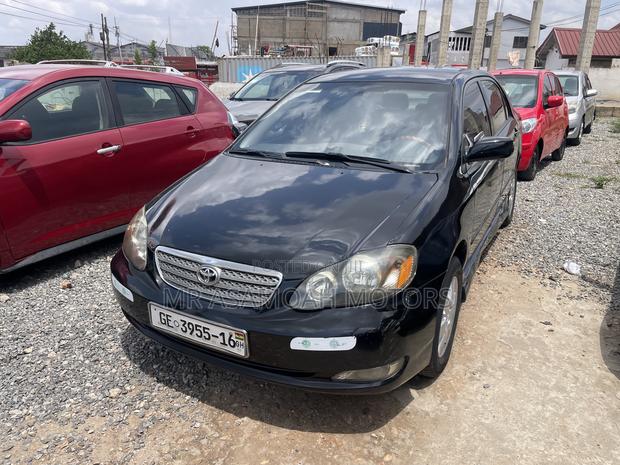 Toyota Corolla S 2007 Black