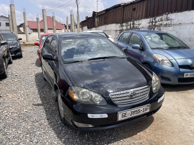 Toyota Corolla S 2007 Black