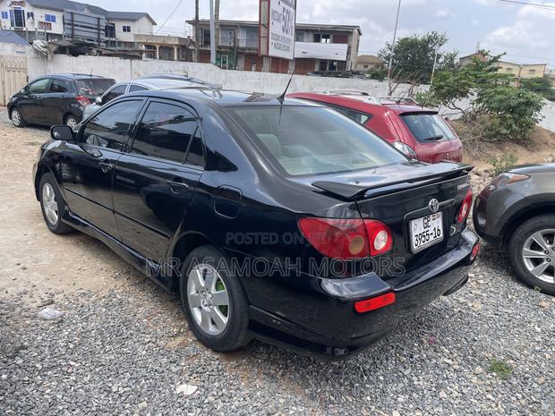 Toyota Corolla S 2007 Black