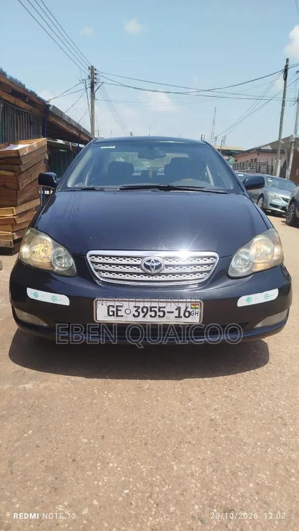 Toyota Corolla 2007 Black