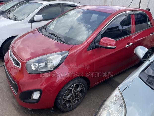Kia Morning 2013 Red