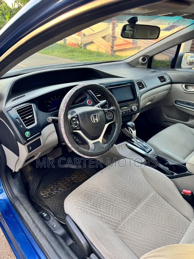 Honda Civic EX 2dr Coupe (1.8L 4cyl CVT) 2015 Blue