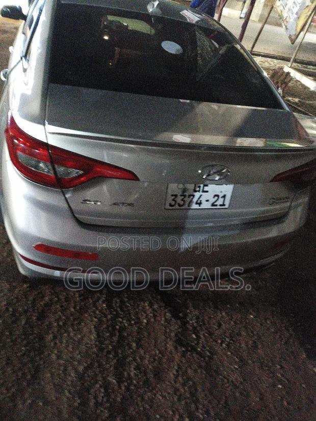 Hyundai Sonata Limited 2.0T Seban (2.0L 4cyl 6A) 2017 Silver