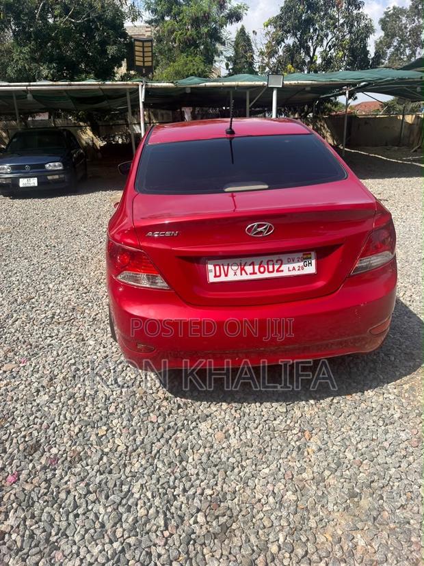 Hyundai Accent 2013 Red