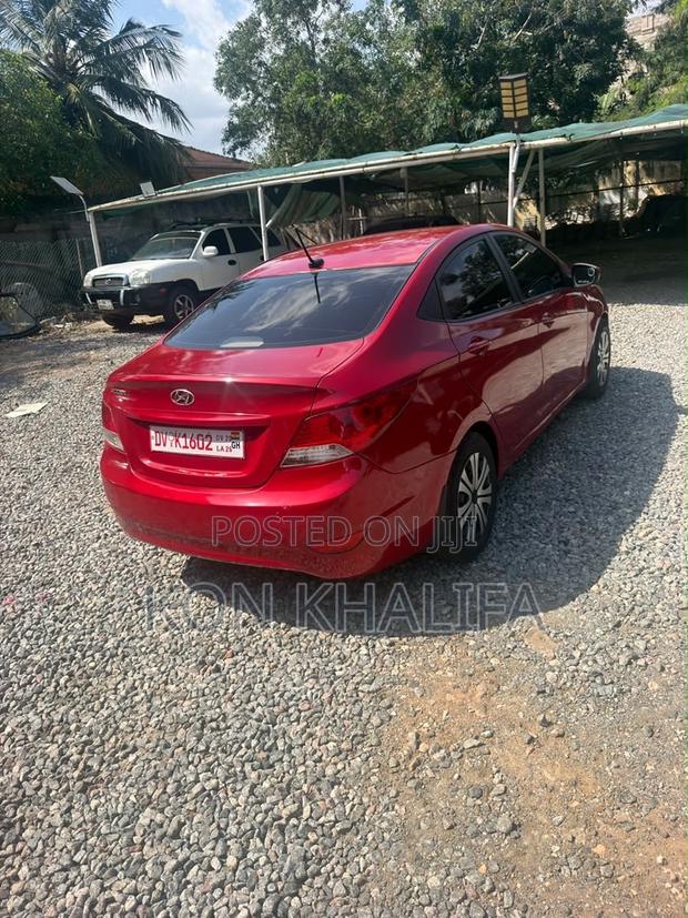 Hyundai Accent 2013 Red