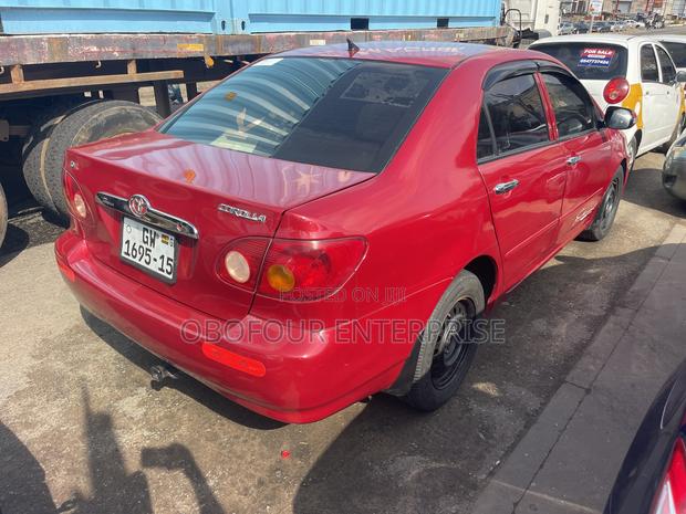 Toyota Corolla LE 2007 Red