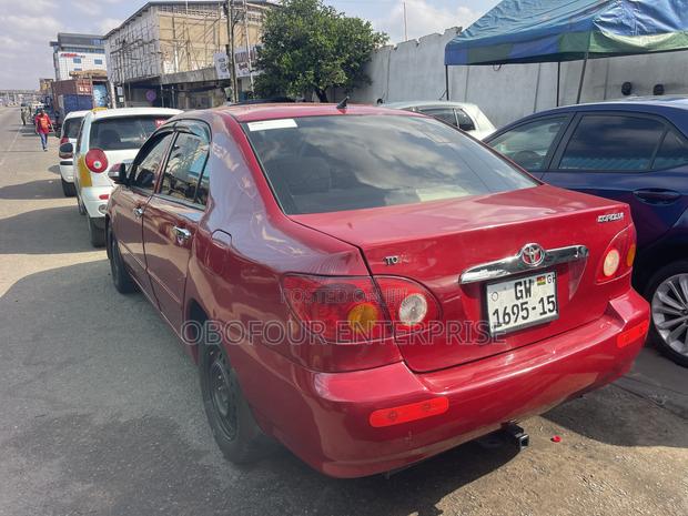 Toyota Corolla LE 2007 Red