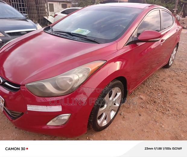 Hyundai Elantra GLS Sedan FWD (1.8L 4cyl 6M) 2013 Red