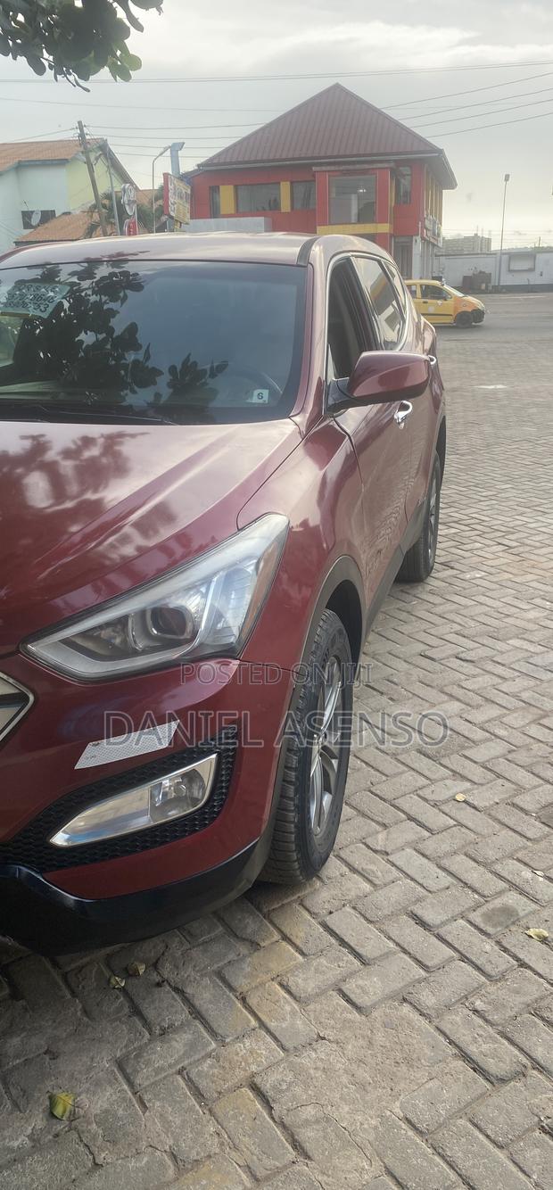Hyundai Santa Fe 2014 Red