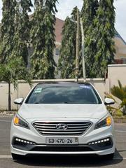 Hyundai Sonata Limited 2.0T Seban (2.0L 4cyl 6A) 2017 White for sale